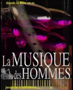 affiche spectacle jeune public Musique des hommes